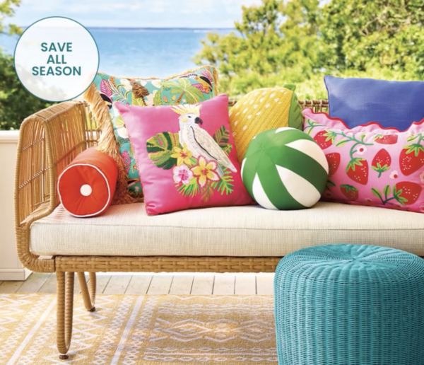 Rattan Couch