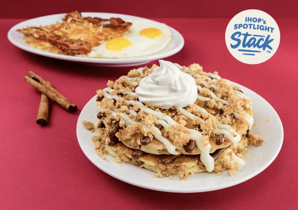 Pancakes Spotlight Stack – Breakfast Classics, Combined